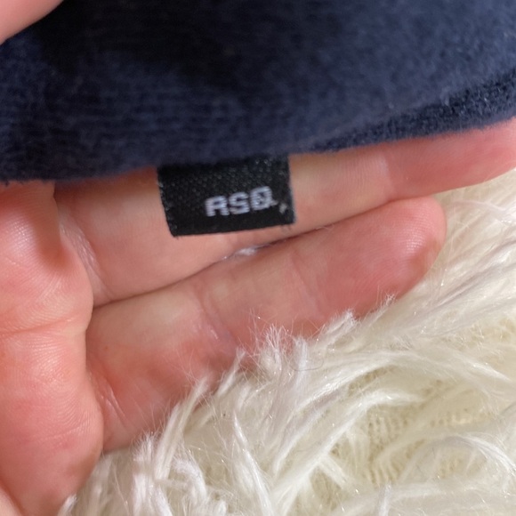 RSQ BOY’S NAVY BLUE ZIP UP FLEECE HOODIE Size SMALL EUC - Picture 10 of 11